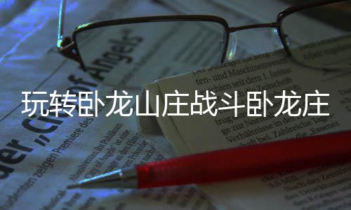 玩转卧龙卧龙的办战斗庄主法山庄